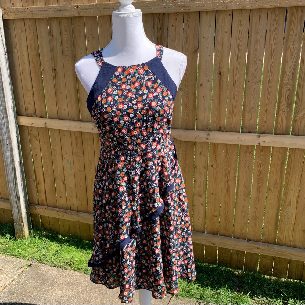 Esley floral sleeveless dress